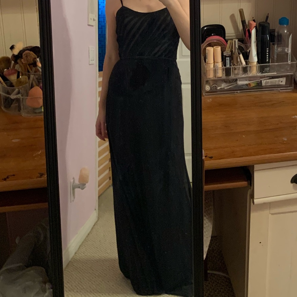 Black Alfred Angelo Dress